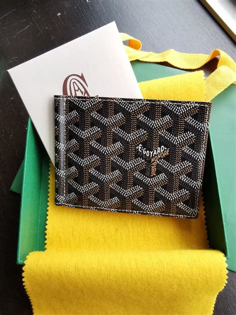 goyard saint thomas money clip wallet|st thomas bill folds.